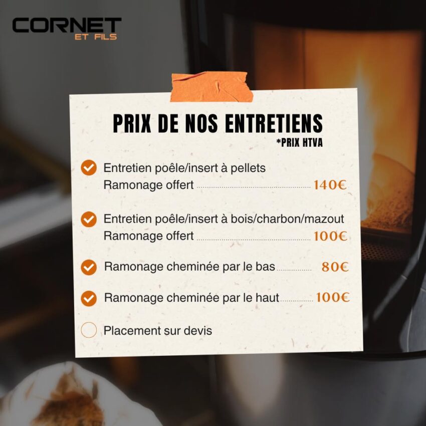 Promotion entretien Cornet et fils